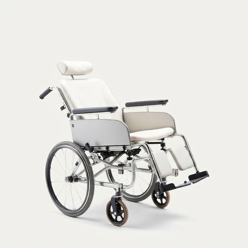 Wheelchair with Headrest